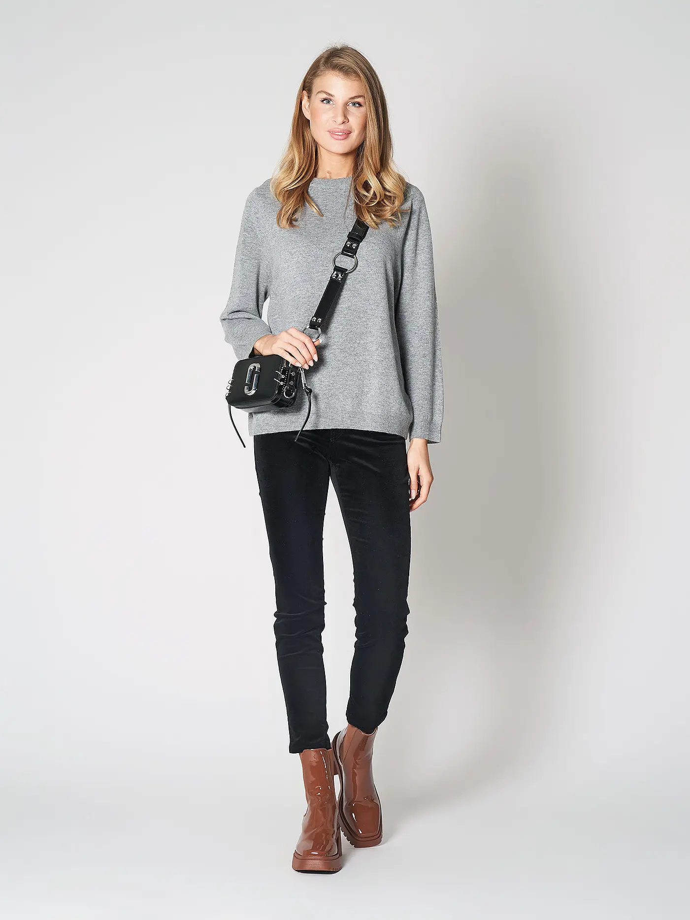 KATESTORM | Kaschmir Pullover | grau